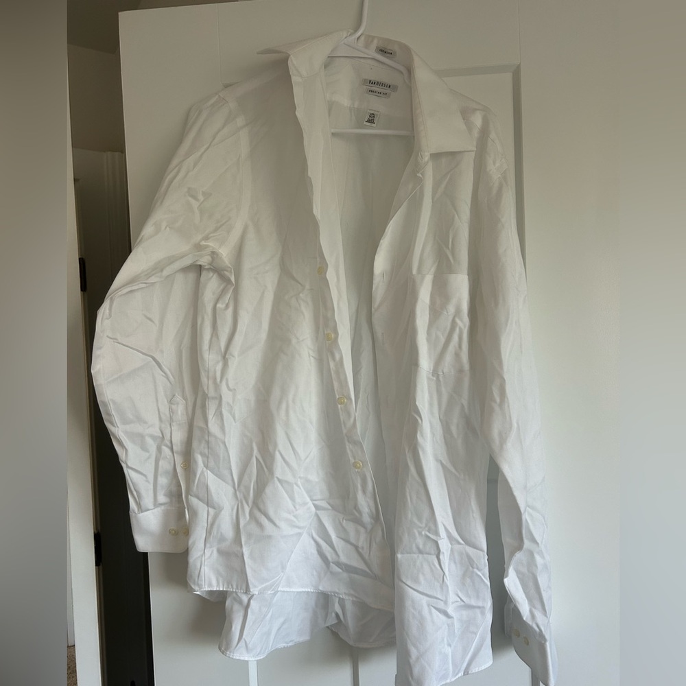 Van Heusen White Dress Shirt